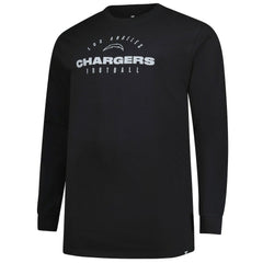 Los Angeles Chargers Fanatics Big & Tall Coverage Scheme Long Sleeve T-Shirt