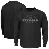 Tennessee Titans Fanatics Big & Tall Coverage Scheme Long Sleeve T-Shirt