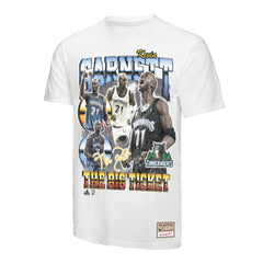 Kevin Garnett Minnesota Timberwolves Hardwood Classics Commemorative Player Collage T-Shirt Discount