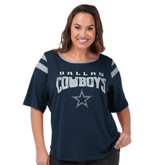 Dallas Cowboys G-III 4Her by Carl Banks Women's Plus Size Linebacker T-Shirt
