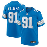 Detroit Lions Nike Tyleik Williams 2025 NFL Draft First Round Pick Game Jersey