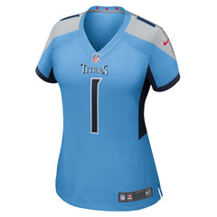 Tennessee Titans Nike Cameron Ward Women's 2025 NFL Draft First Round Pick Game Jersey