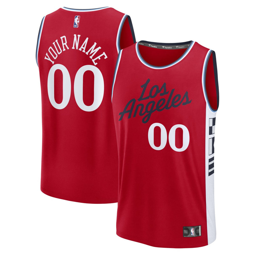LA Clippers Fast Break Custom Jersey Outlet