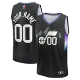 Utah Jazz Youth Fast Break Custom Replica Jersey For Sale