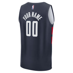 Washington Wizards Youth Fast Break Custom Replica Jersey New