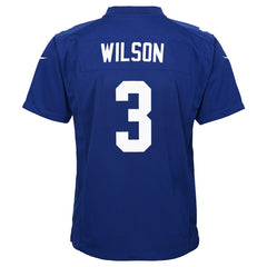 New York Giants Nike Russell Wilson Youth Game Jersey