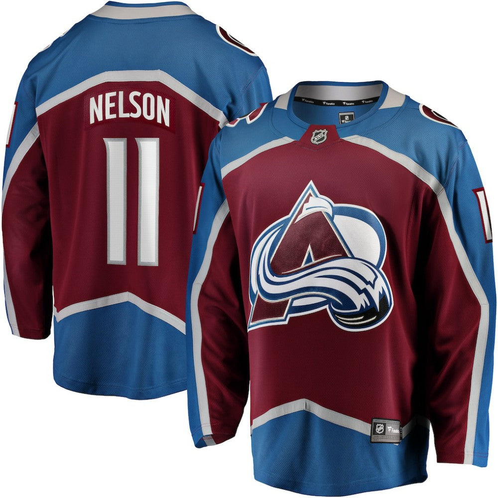 Brock Nelson Colorado Avalanche Fanatics Home Breakaway Jersey For Sale