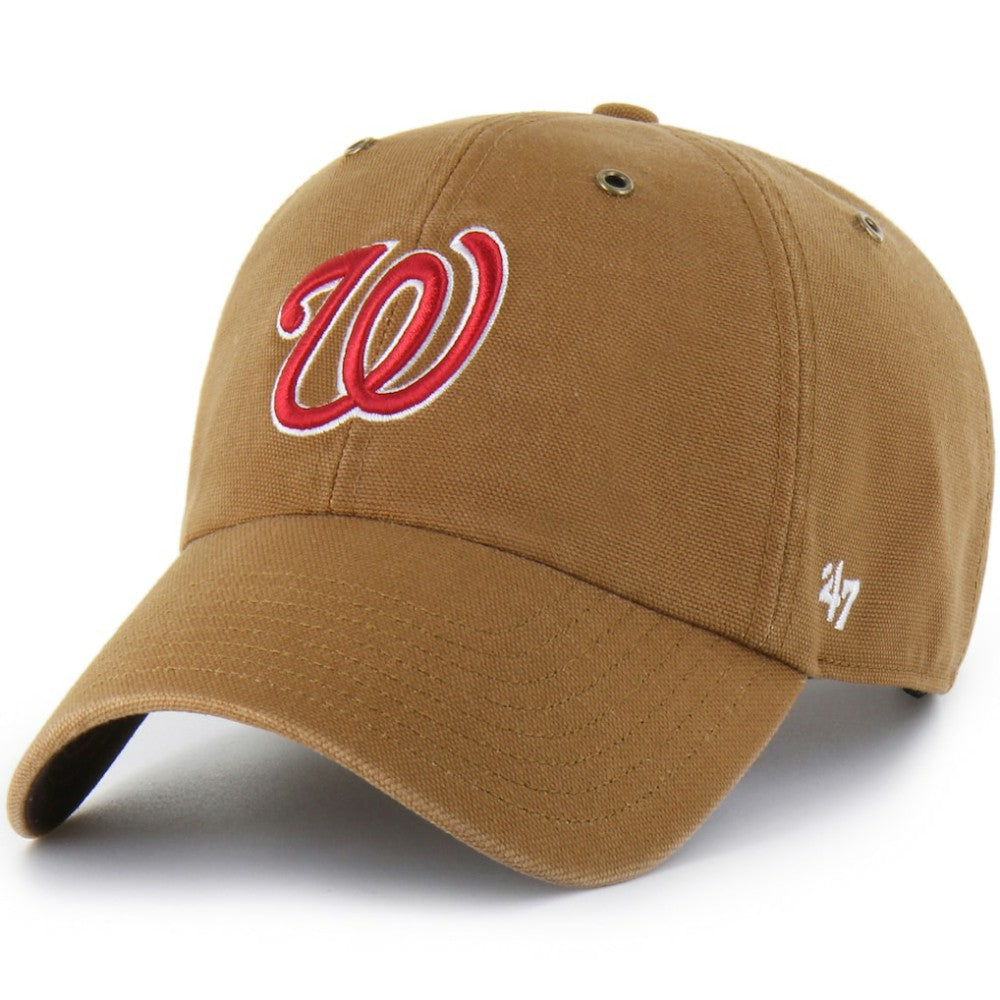 Washington Nationals Carhartt x '47 Clean Up Adjustable Hat | MLB Outlet
