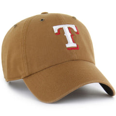 Texas Rangers Carhartt x '47 Clean Up Adjustable Hat | MLB On Sale
