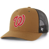 Washington Nationals Carhartt x '47 Trucker Adjustable Hat | MLB For sale