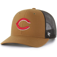 Cincinnati Reds Carhartt x '47 Trucker Adjustable Hat | MLB Discount