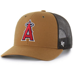 Los Angeles Angels Carhartt x '47 Trucker Adjustable Hat | MLB Discount