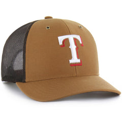 Texas Rangers Carhartt x '47 Trucker Adjustable Hat | MLB Online