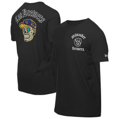 Milwaukee Brewers New Era Sugar Skulls T-Shirt | MLB Shop