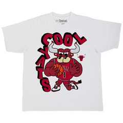 Chicago Bulls Stadium Essentials NBA x Staycool Mascot Oversized T-Shirt sale For Sale
