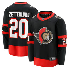 Fabian Zetterlund Ottawa Senators Fanatics Home Breakaway Jersey On Sale