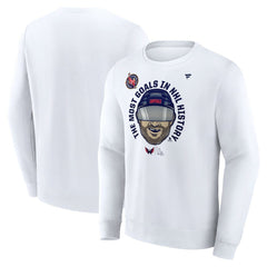 Alexander Ovechkin Washington Capitals Fanatics NHL All-Time Leading Goal Scorer GR8 Caricature Fleece Pullover Sweatshirt Online