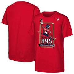 Alexander Ovechkin Washington Capitals Youth NHL All-Time Leading Goal Scorer Locker Room T-Shirt Sale