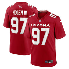 Arizona Cardinals Nike Walter Nolen 2025 NFL Draft First Round Pick Game Jersey
