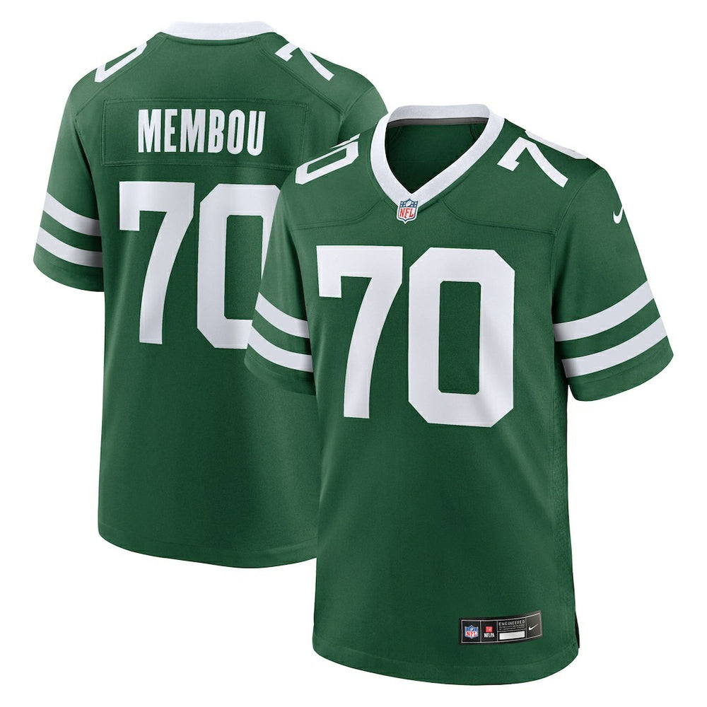 Armand Membou New York Jets 2025 NFL Draft First Round Pick Game Jersey - Legacy