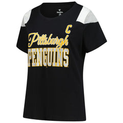 Sidney Crosby Pittsburgh Penguins Fanatics Women's Plus Size Name & Number Scoop Neck T-Shirt Online