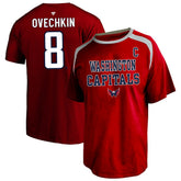 Alexander Ovechkin Washington Capitals Fanatics Women's Plus Size Name & Number Scoop Neck T-Shirt Discount