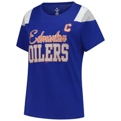 Connor McDavid Edmonton Oilers Fanatics Women's Plus Size Name & Number Scoop Neck T-Shirt Sale
