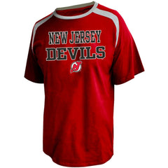 Jack Hughes New Jersey Devils Profile Big & Tall Name & Number T-Shirt For Sale