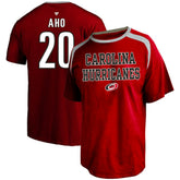 Sebastian Aho Carolina Hurricanes Profile Big & Tall Name & Number T-Shirt Online