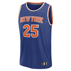 Mikal Bridges New York Knicks Fast Break Replica Player Jersey On Sale