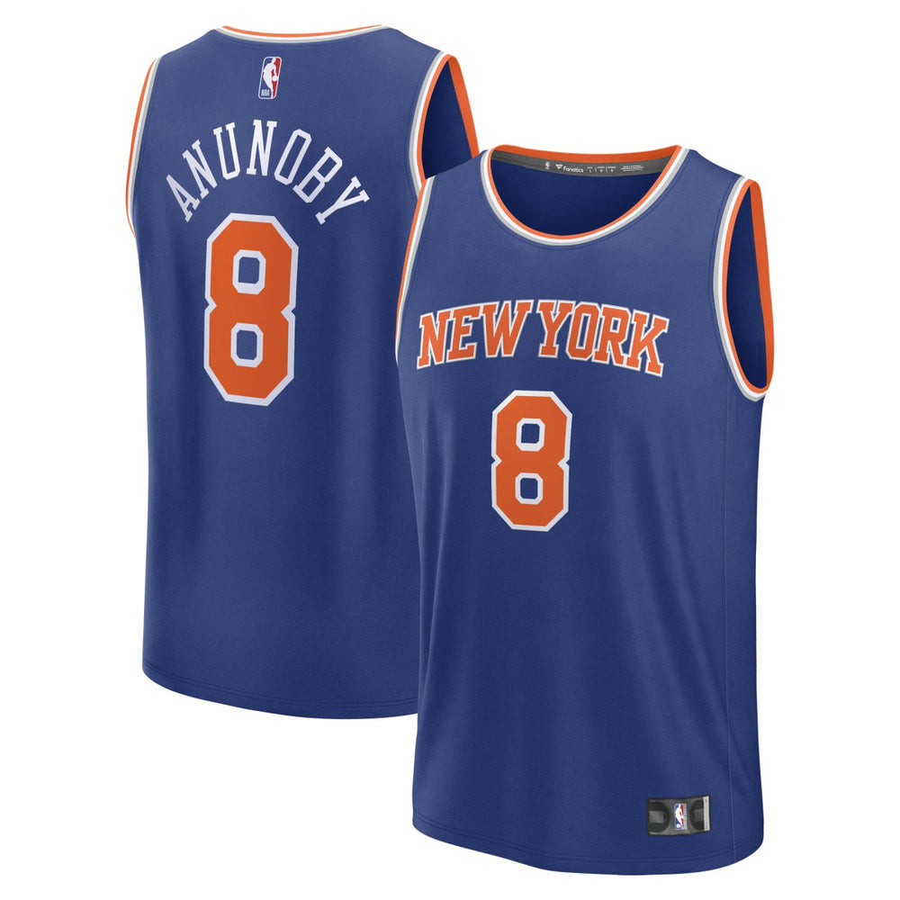 OG Anunoby New York Knicks Fast Break Replica Player Jersey New