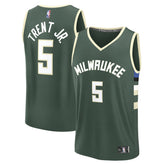 Gary Trent Jr. Milwaukee Bucks Fast Break Replica Player Jersey On Sale