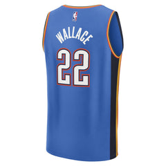 Cason Wallace Oklahoma City Thunder Fast Break Replica Player Jersey New