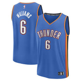 Jaylin Williams Oklahoma City Thunder Fast Break Replica Player Jersey For Sale
