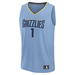 Scotty Pippen Jr. Memphis Grizzlies Fast Break Replica Player Jersey - Statement Edition - Light Blue
