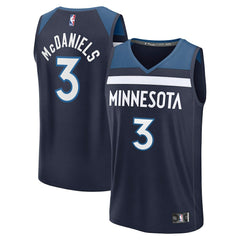 Jaden McDaniels Minnesota Timberwolves Fast Break Replica Player Jersey On Sale