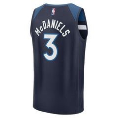 Jaden McDaniels Minnesota Timberwolves Fast Break Replica Player Jersey On Sale