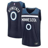 Donte DiVincenzo Minnesota Timberwolves Fast Break Replica Player Jersey For Sale
