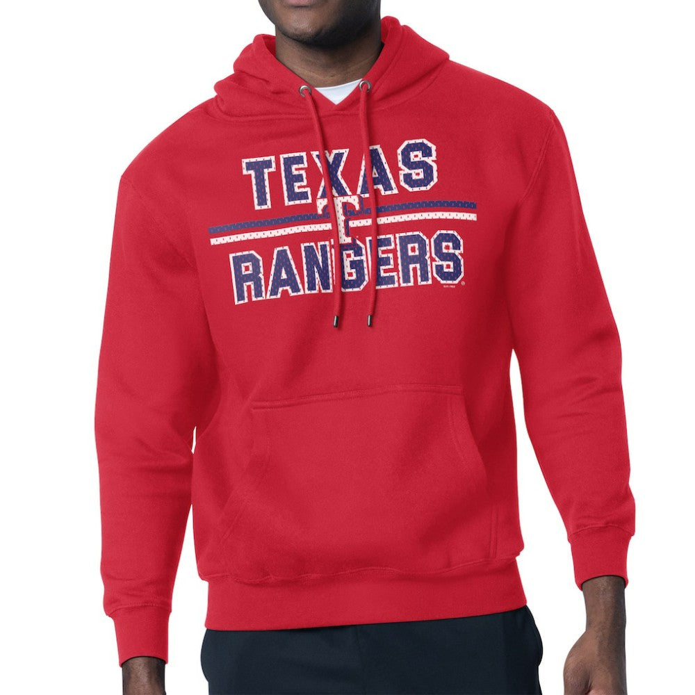 Texas Rangers Starter Team Mesh Print Graphic Pullover Hoodie | MLB Shop