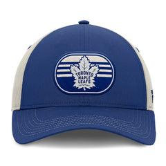 Toronto Maple Leafs Fanatics 2025 Stanley Cup Playoffs Locker Room Trucker Adjustable Hat Outlet