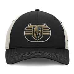 Vegas Golden Knights Fanatics 2025 Stanley Cup Playoffs Locker Room Trucker Adjustable Hat For Sale