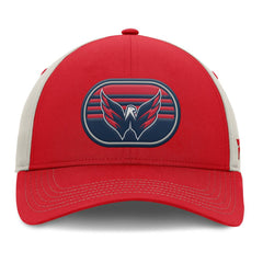 Washington Capitals Fanatics 2025 Stanley Cup Playoffs Locker Room Trucker Adjustable Hat Sale