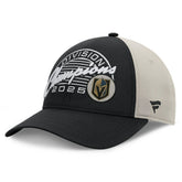 Vegas Golden Knights Fanatics 2025 Pacific Division Champions Locker Room Adjustable Hat Outlet