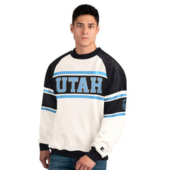 Utah Mammoth Starter Male Adult Defense Fleece Crewneck Sweatshirt For Sale