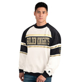 Vegas Golden Knights Starter Male Adult Defense Fleece Crewneck Sweatshirt On Sale