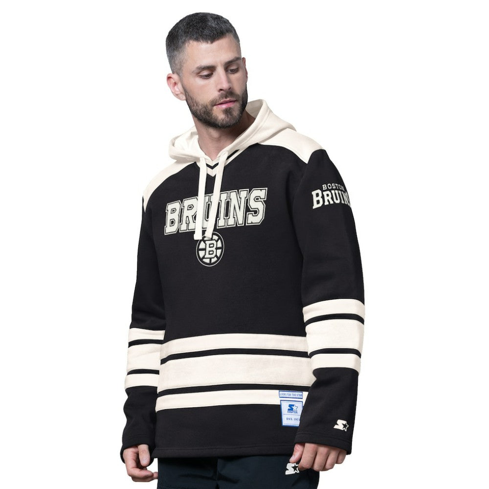 Boston Bruins Starter Slapshot Fashion Hoodie On Sale