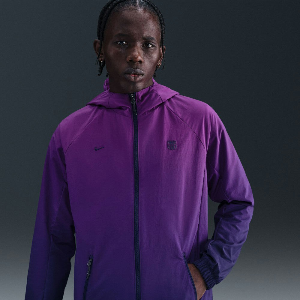 Barcelona AWF Woven Full-Zip Jacket Purple - Nike