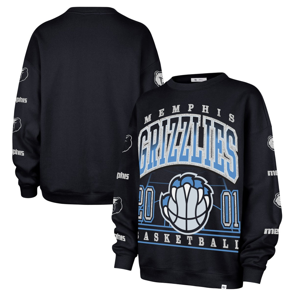 Memphis Grizzlies '47 Women's 2025/26 City Edition Go Big Oversized Sweatshirt For Sale