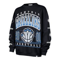Memphis Grizzlies '47 Women's 2025/26 City Edition Go Big Oversized Sweatshirt For Sale