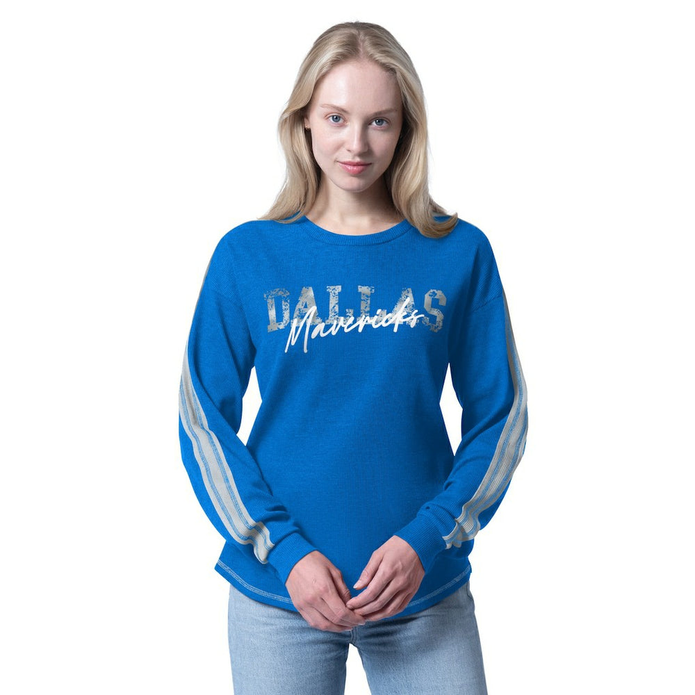 Dallas Mavericks G-III 4Her by Carl Banks Women's Advantage Tri-Blend Long Sleeve T-Shirt sale For Sale